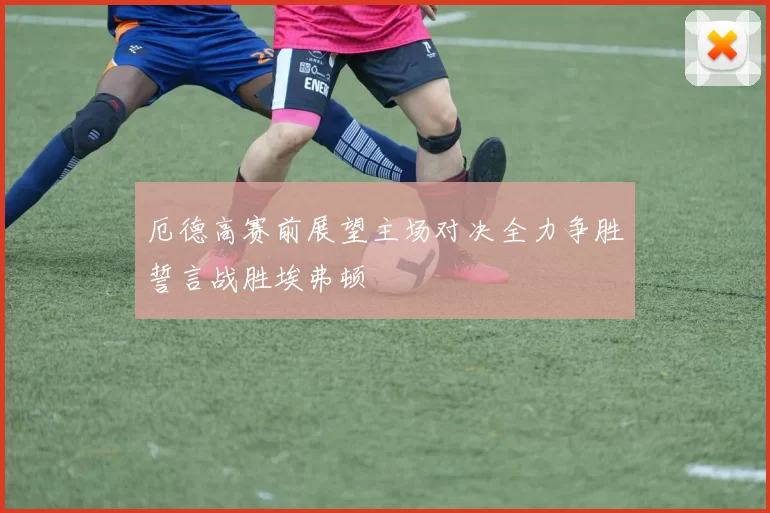 厄德高赛前展望主场对决全力争胜誓言战胜埃弗顿